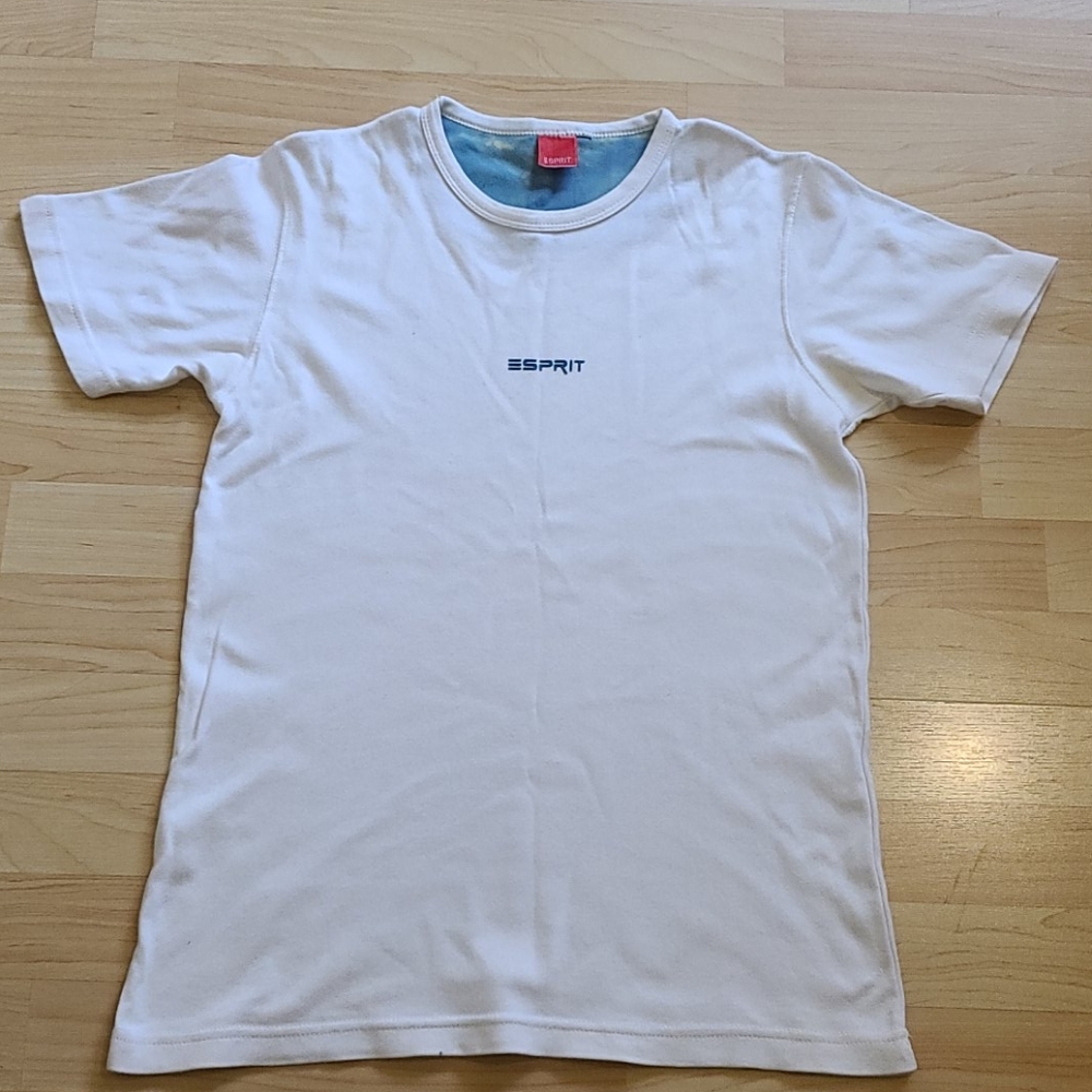 White Esprit T-shirt Size S